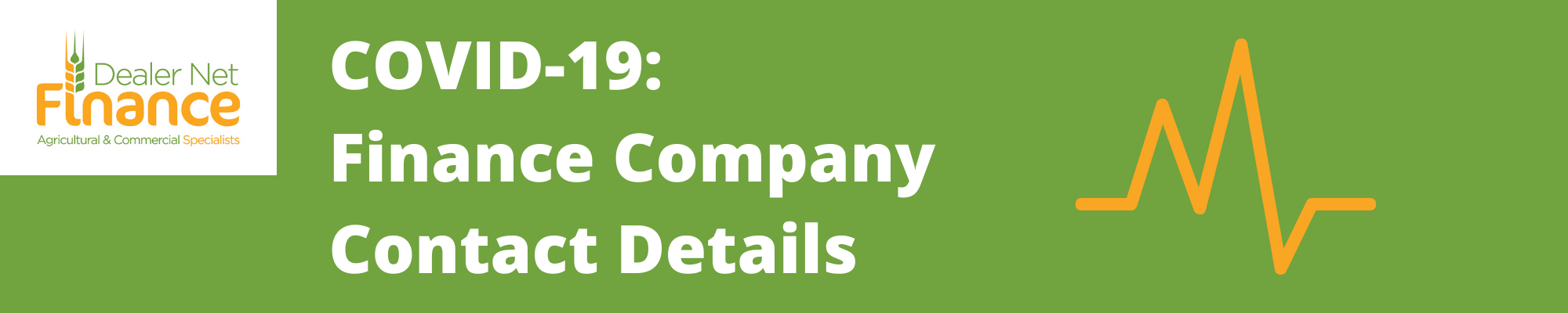 Covid-19: Finance Company Contact Details