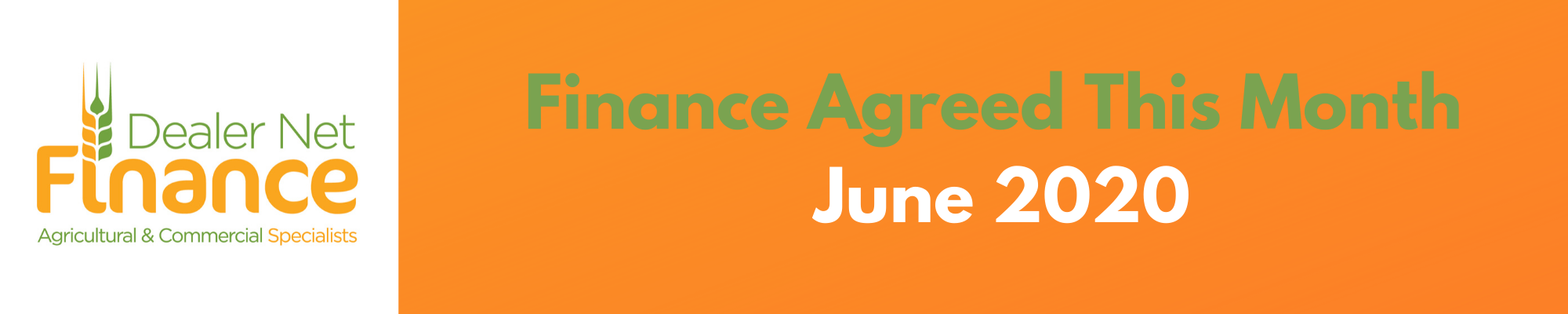 Finance Agreed This Month – June 2020