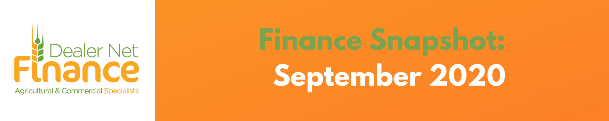 Finance Snapshot – September 2020